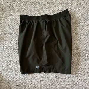 Men’s Champion Running Shorts | XXL | Dark Green